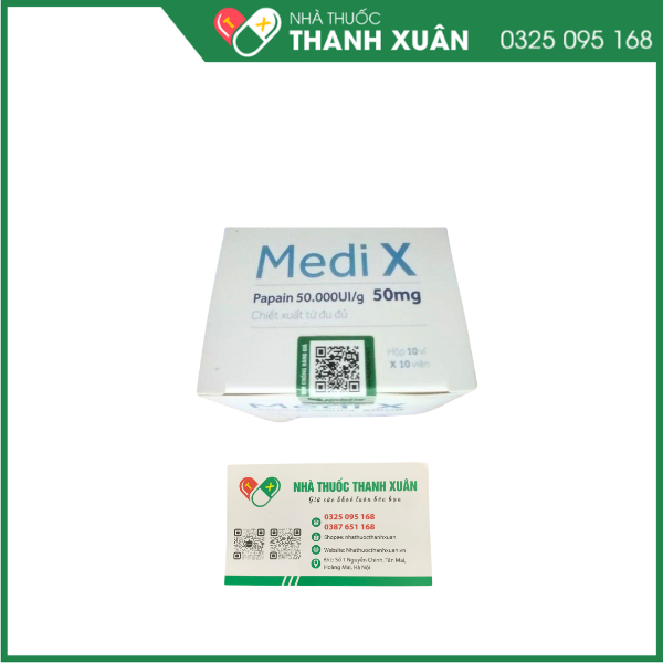 Medi X hỗ trợ giảm viêm, giảm phù nề